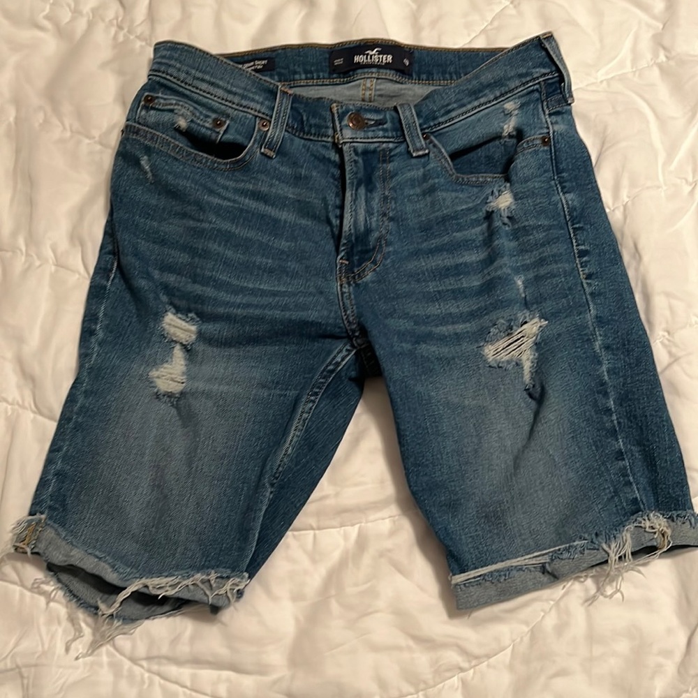 Hollister mens denim shorts. 29in waist